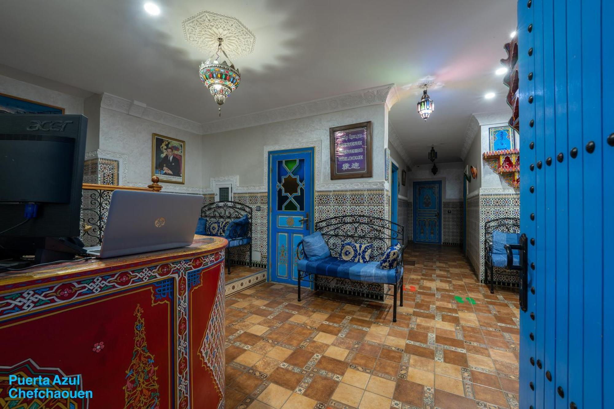 Bed and Breakfast Puerta Azul Шефшауэн Экстерьер фото