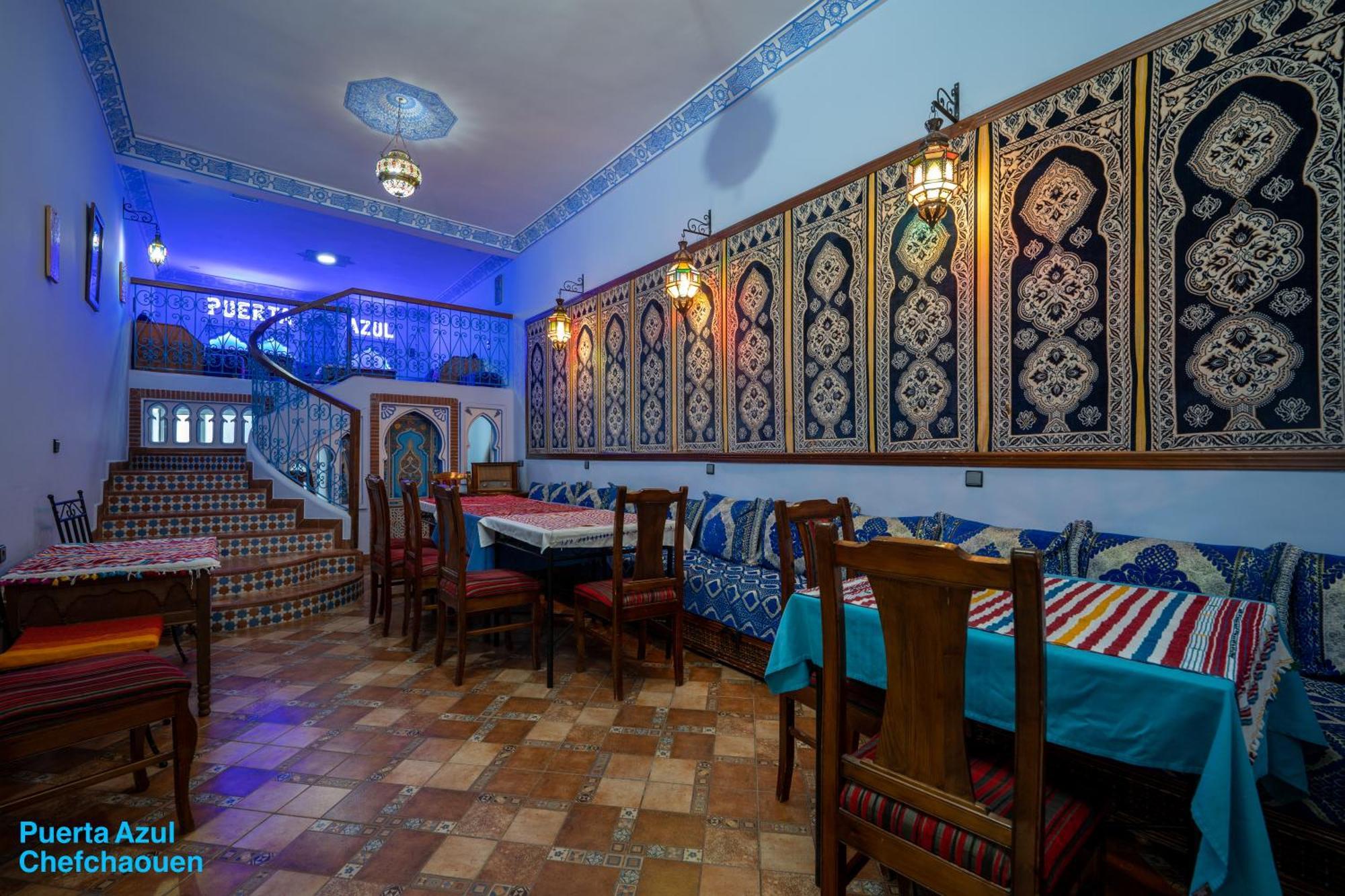 Bed and Breakfast Puerta Azul Шефшауэн Экстерьер фото