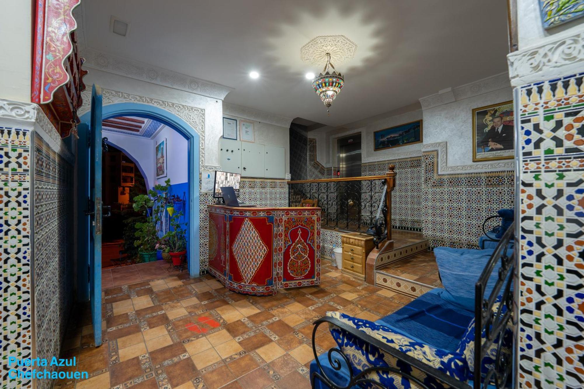Bed and Breakfast Puerta Azul Шефшауэн Экстерьер фото