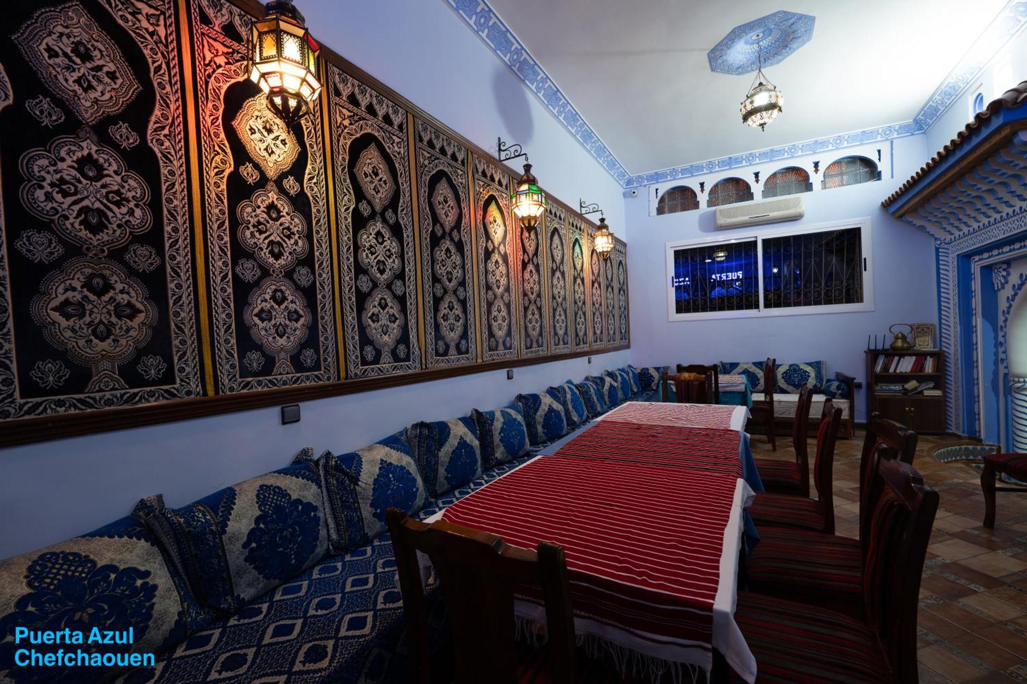 Bed and Breakfast Puerta Azul Шефшауэн Экстерьер фото