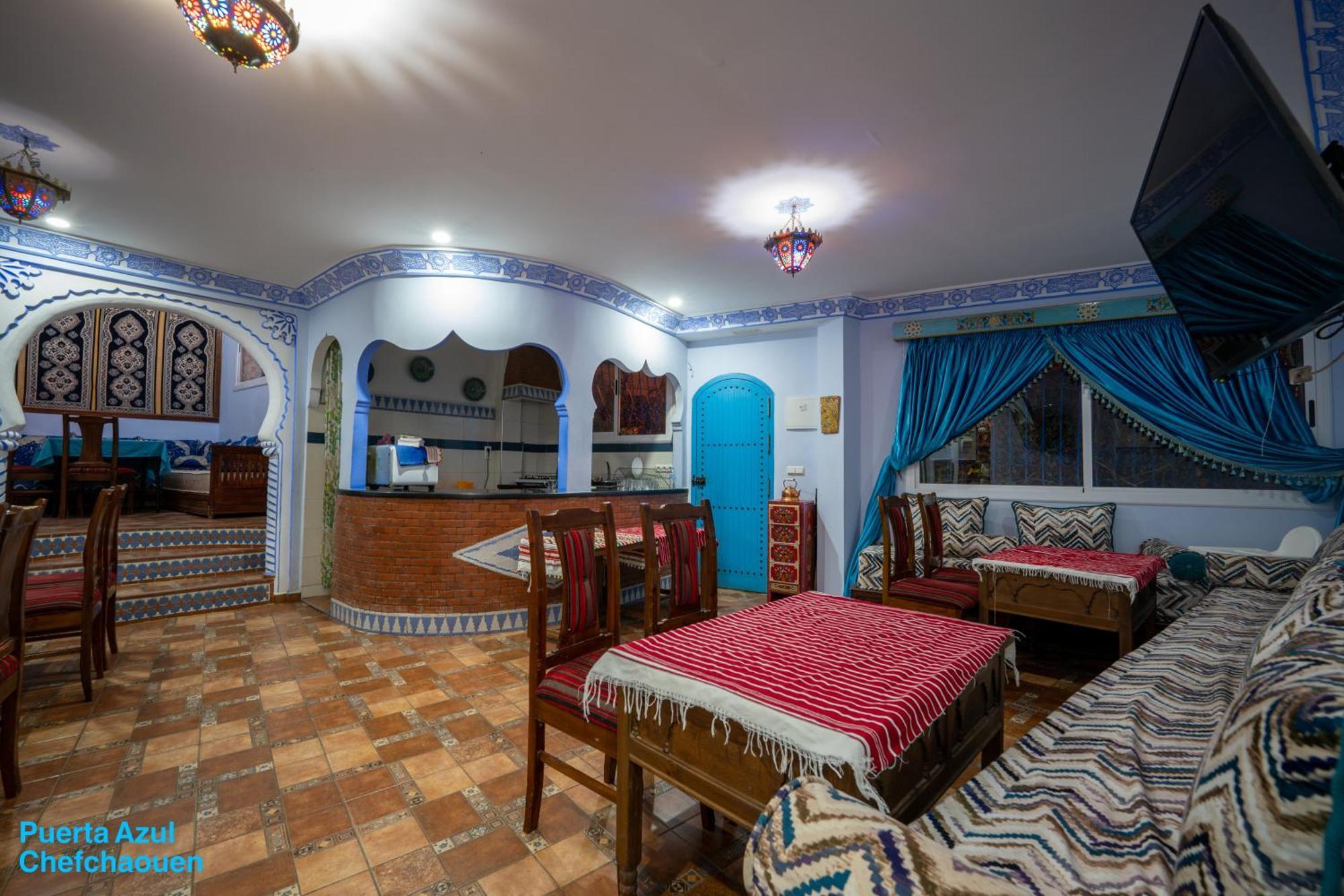 Bed and Breakfast Puerta Azul Шефшауэн Экстерьер фото