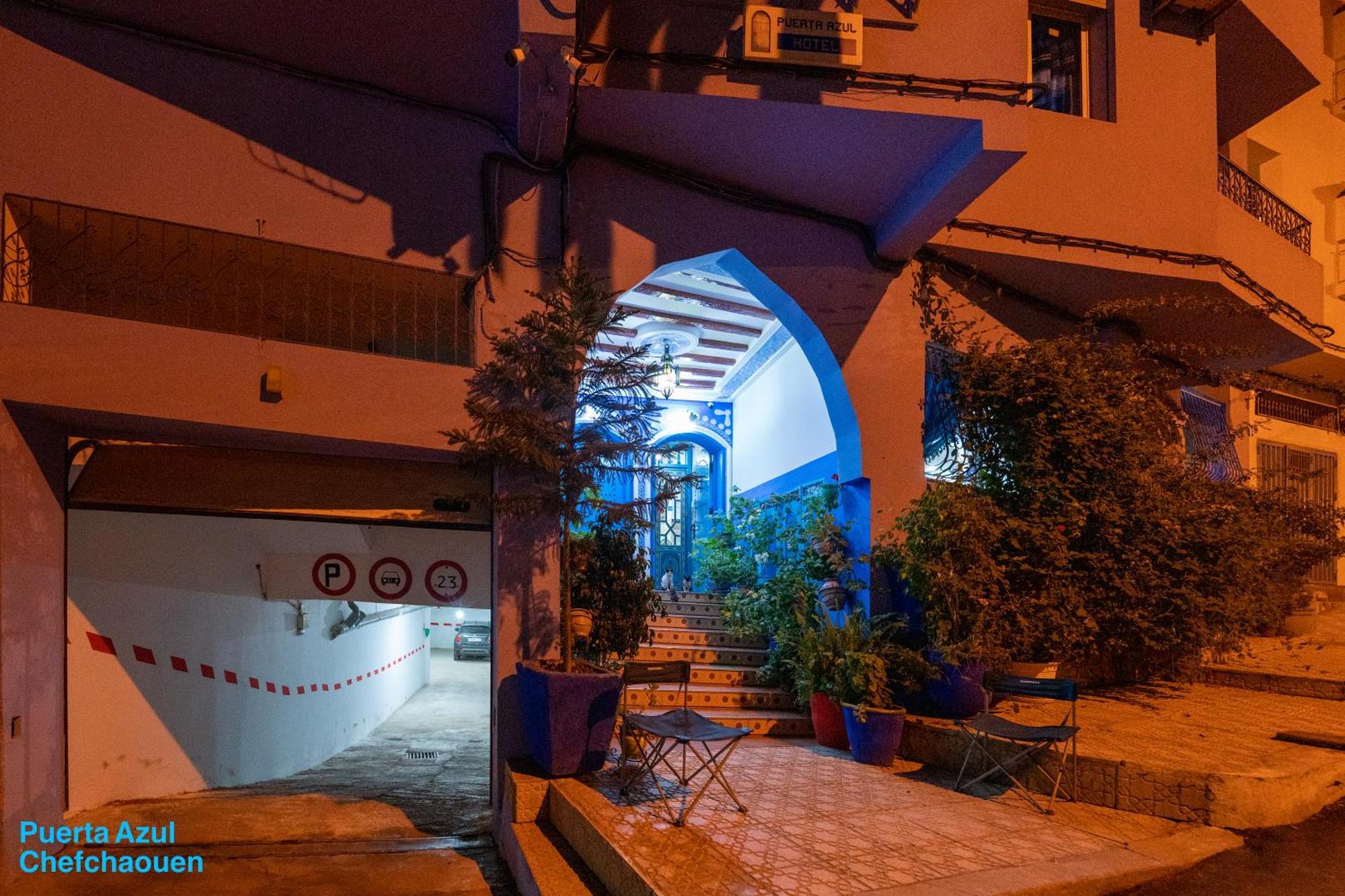 Bed and Breakfast Puerta Azul Шефшауэн Экстерьер фото