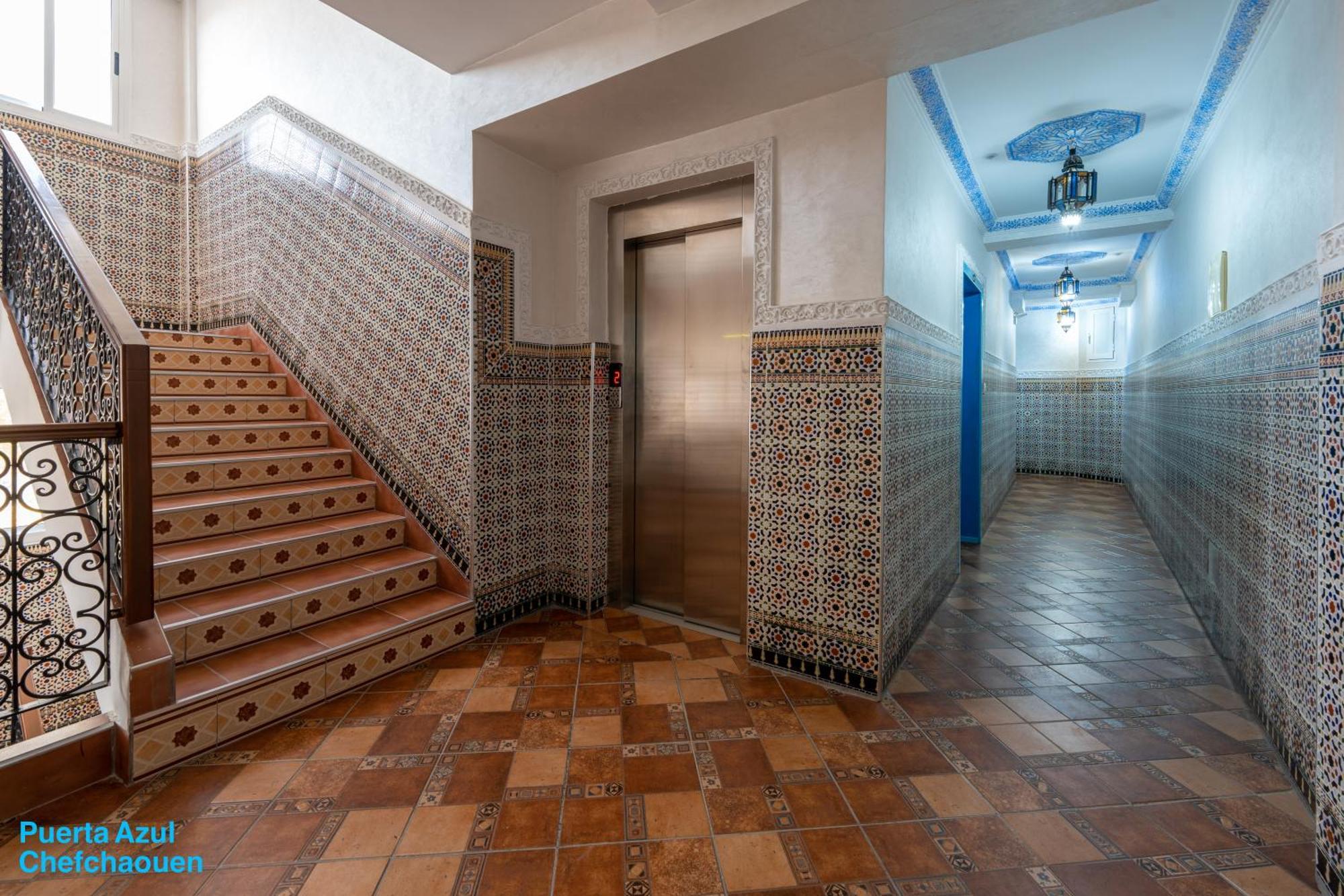 Bed and Breakfast Puerta Azul Шефшауэн Экстерьер фото
