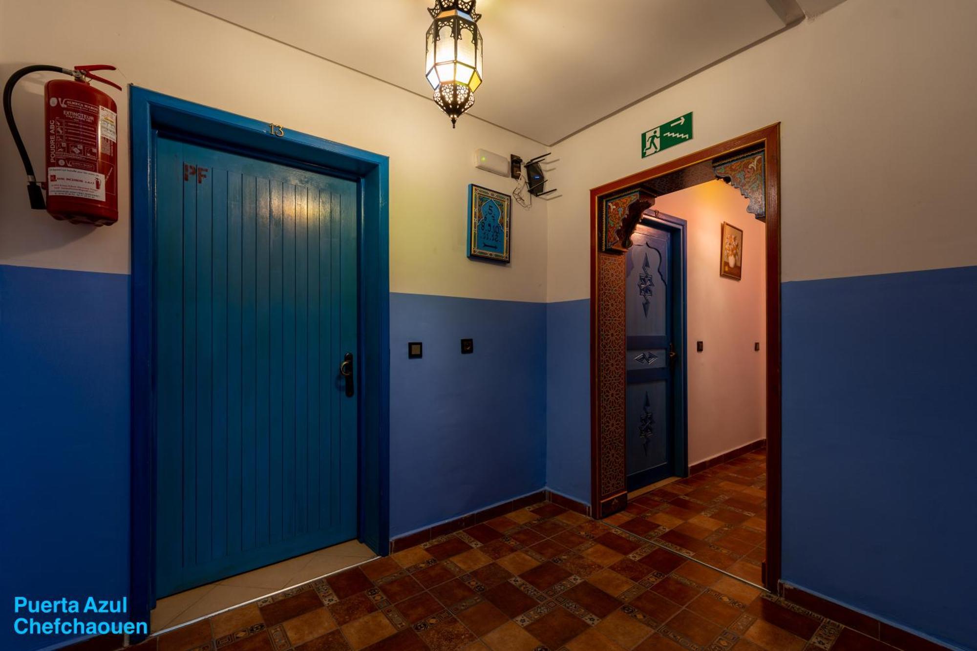 Bed and Breakfast Puerta Azul Шефшауэн Экстерьер фото