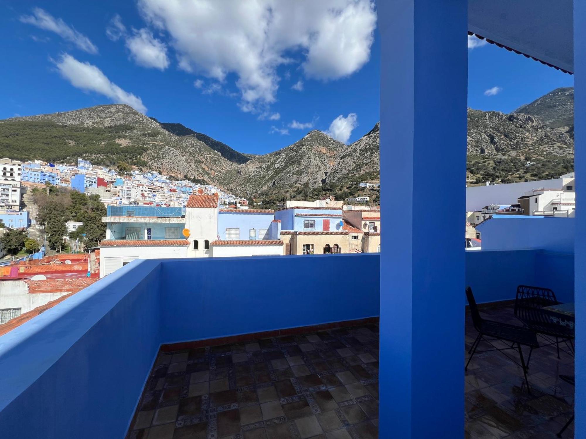 Bed and Breakfast Puerta Azul Шефшауэн Экстерьер фото