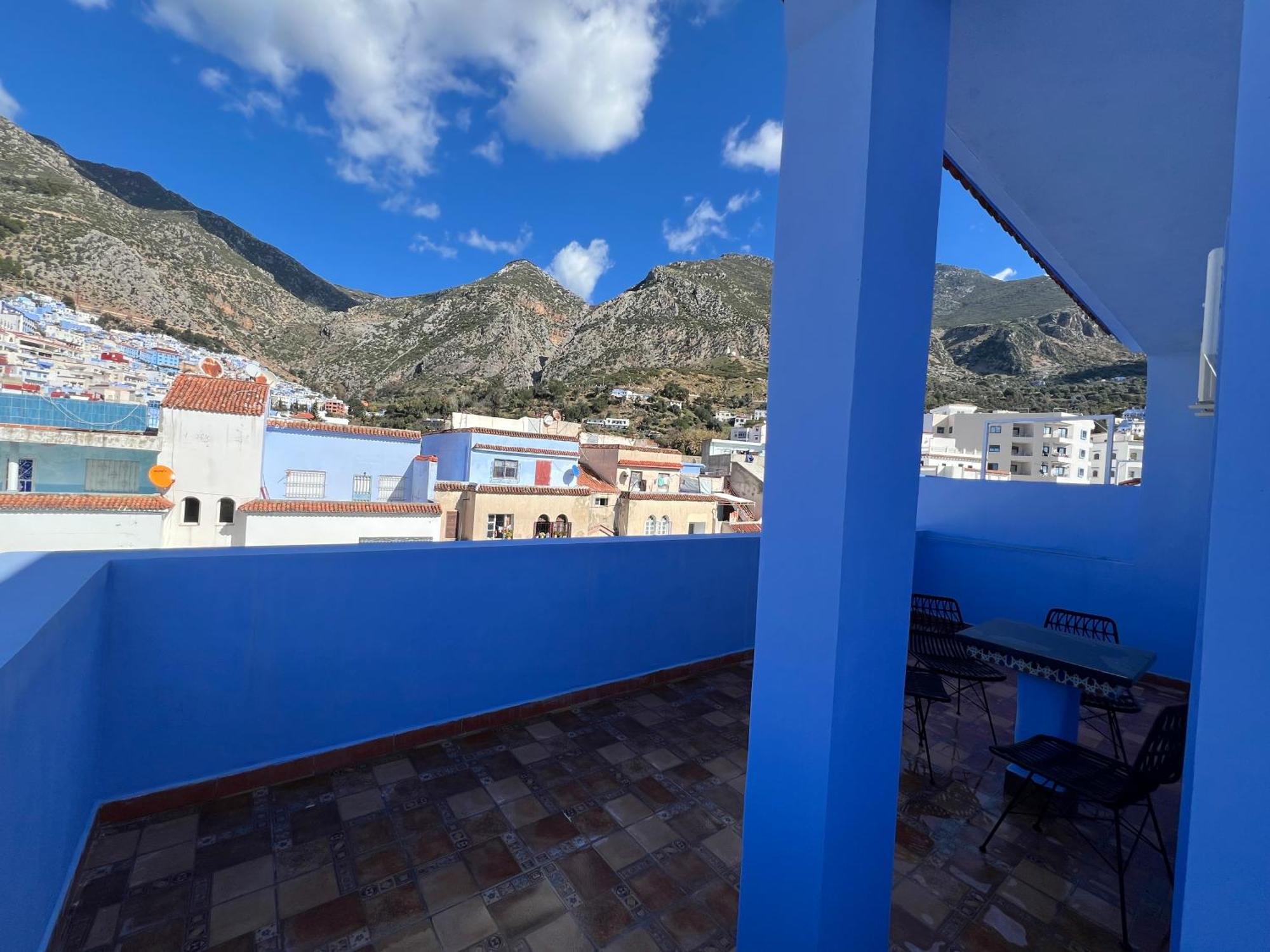 Bed and Breakfast Puerta Azul Шефшауэн Экстерьер фото